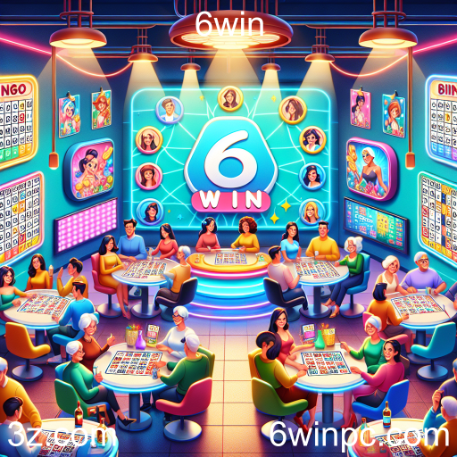 Descubra a Diversão do Bingo Online no 6win